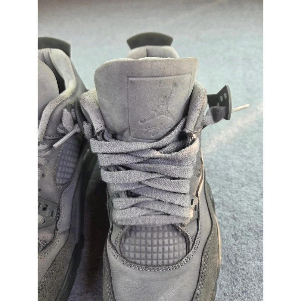 Jordan Kids Air Jordan 4 Retro SE Wet Cement Sneakers 5Y Grey Streetwear
